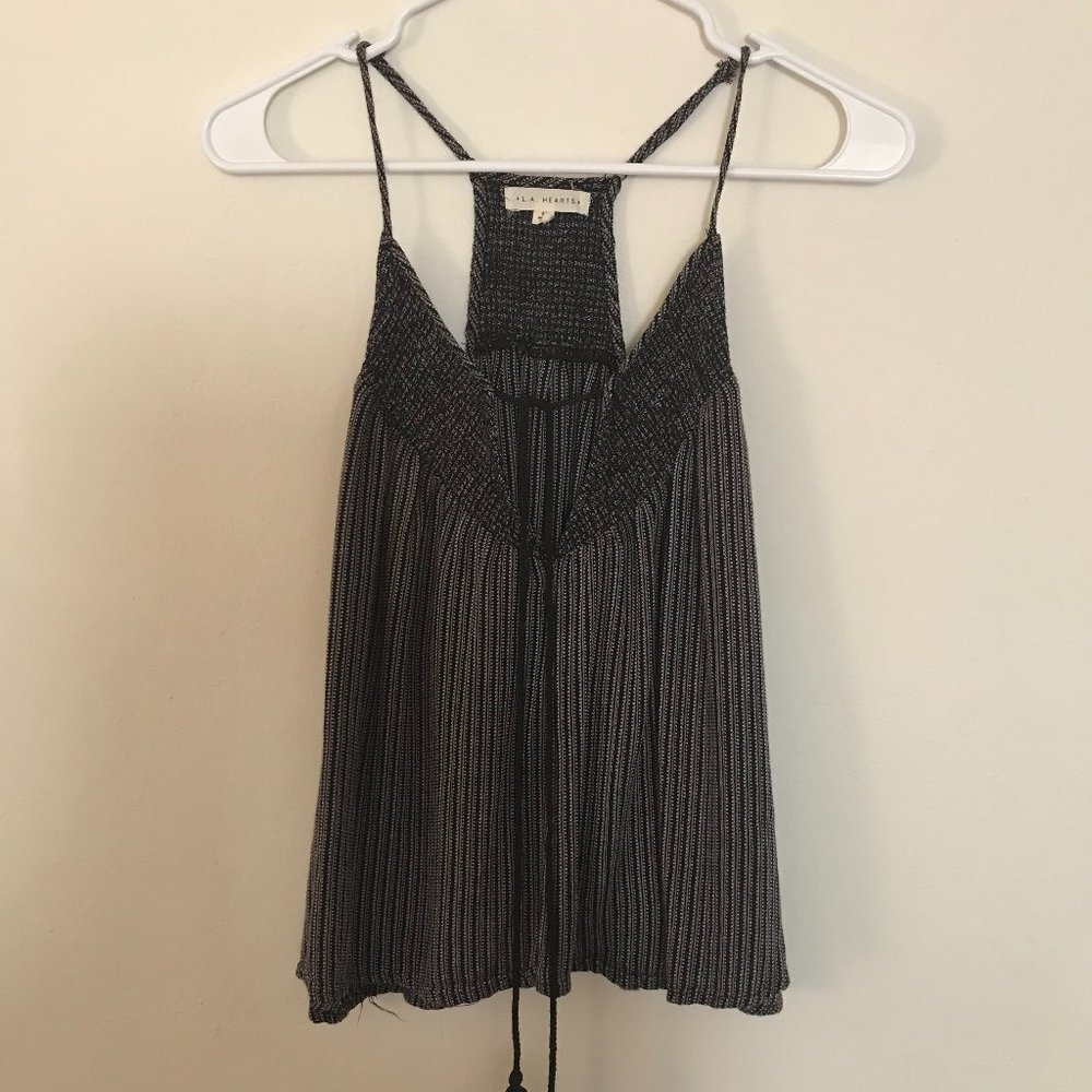 Blue Striped Tank Top (Pacsun)
